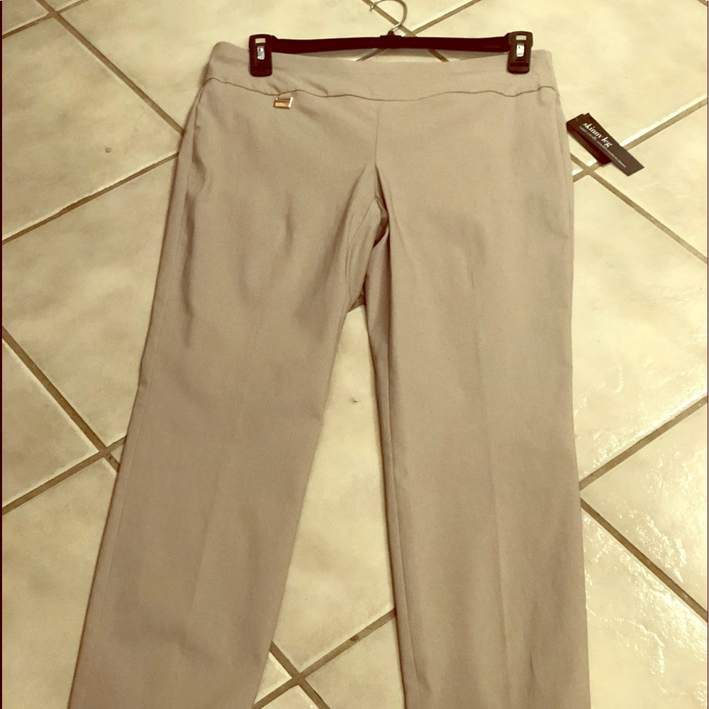 Alfani Skinny Leg Tummy Control Slacks